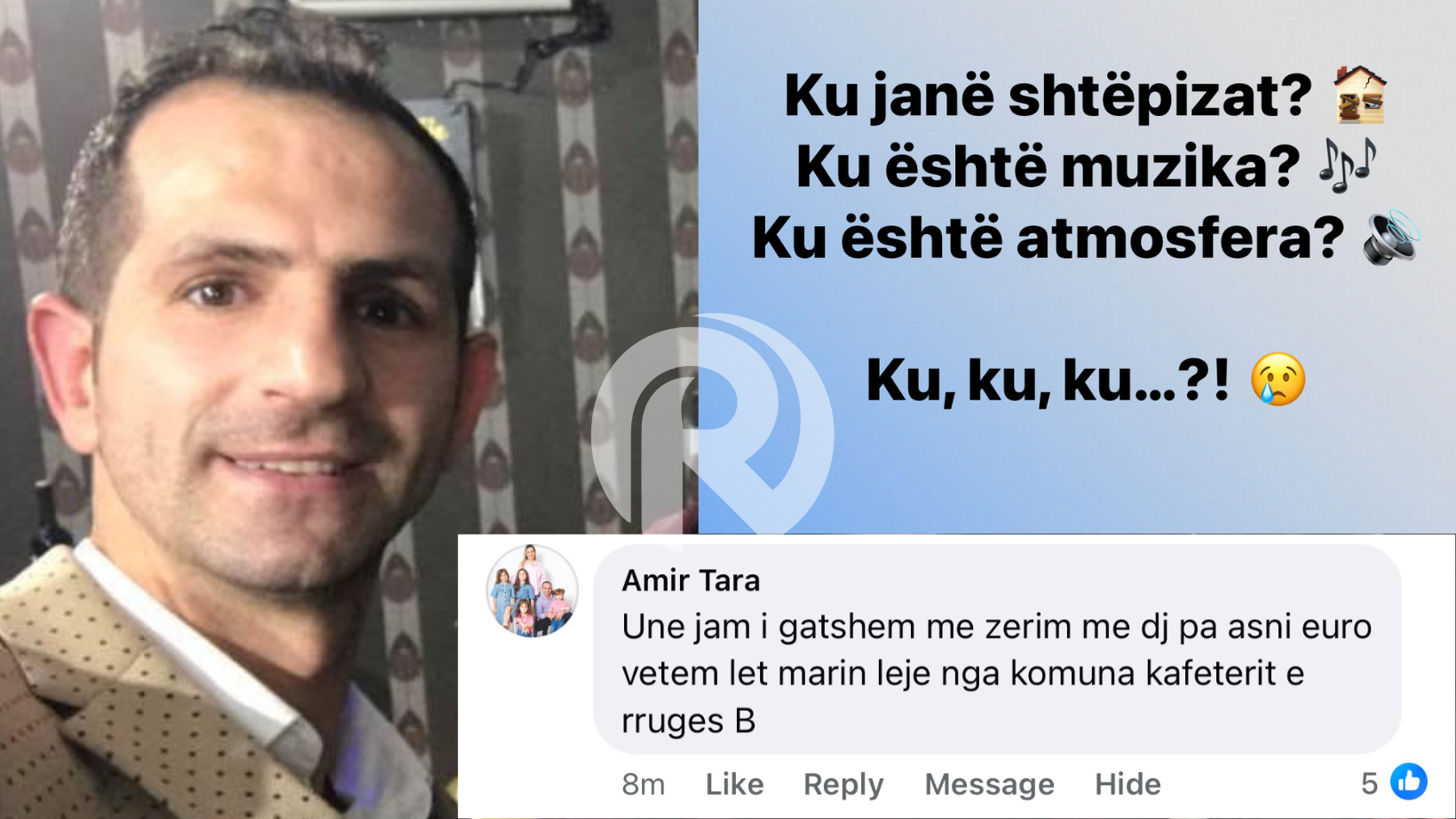 DJ Amiri tregohet i madh, ofron muzikë falas për fundvit te lokalet e palestrës