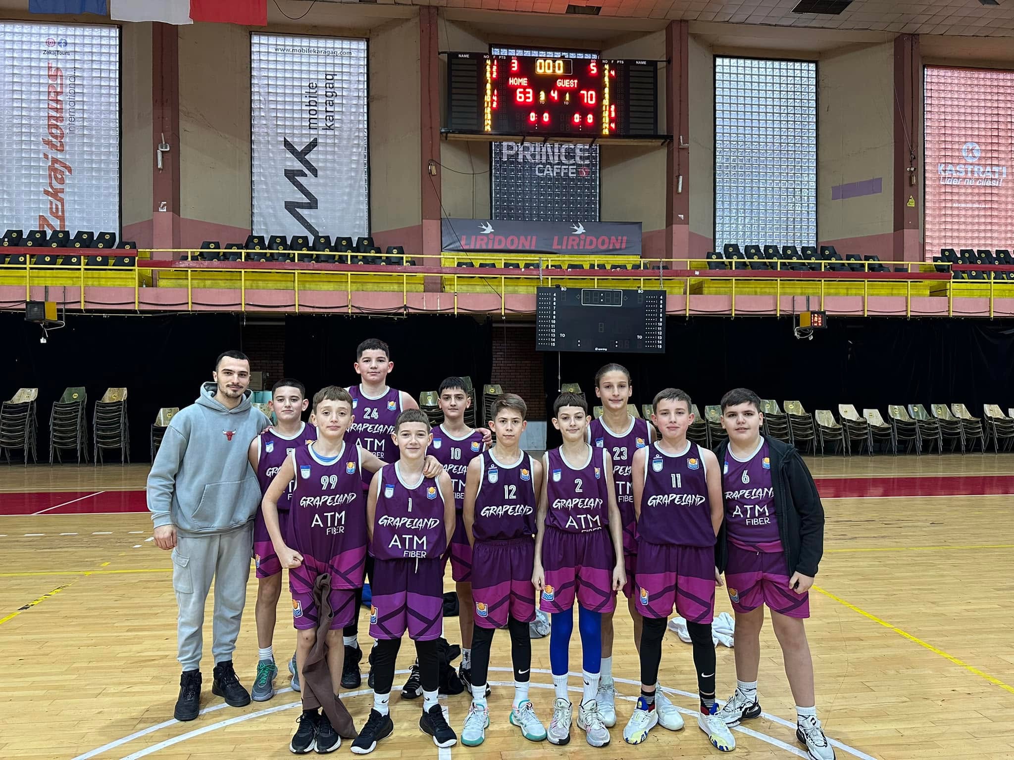 Grapeland U14 në finale të Kupës së Kosovës Perëndim